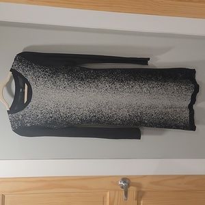 Missimo Black and White Sweater Dress